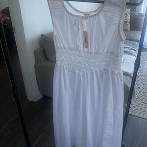 Joe Fresh White Midi Dress